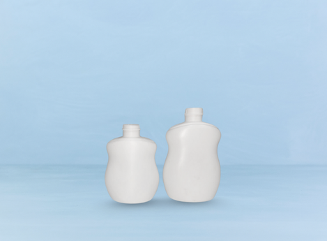 Oval Natural HDPE Cosmetic Bottle – Stylish Food Grade Packaging for Creams & Cosmetics - 50ml, 100ml, Custom Sizes